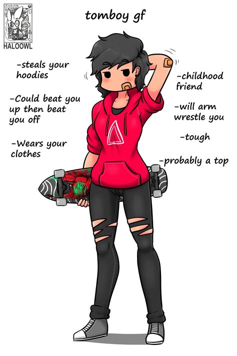 Skater Tomboy GF | Ideal GF | Type of girlfriend, Gf memes, Tomboy