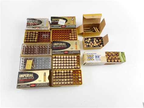22 Long Rifle 22 Short Assorted Ammo Blanks Switzers Auction
