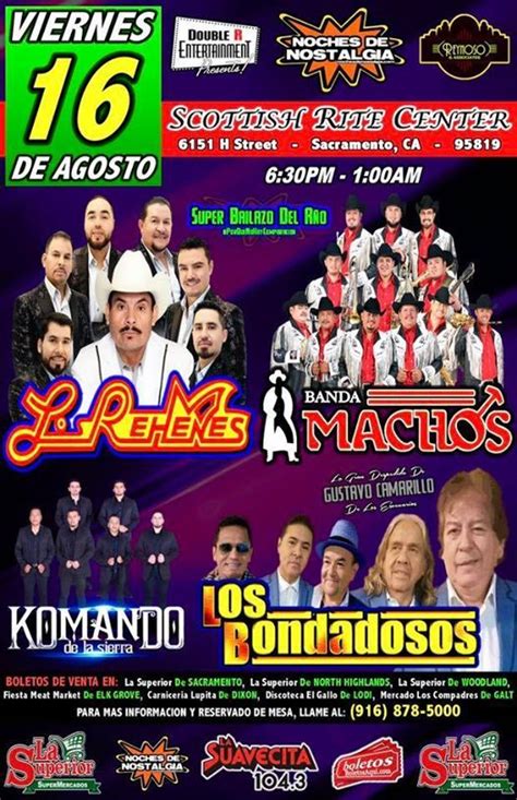 Los Rehenes Banda Machos And Los Bondadosos Sacramento Scottish