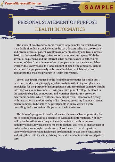 We Are Here To Provide The Best Masters Health Informatics Personal