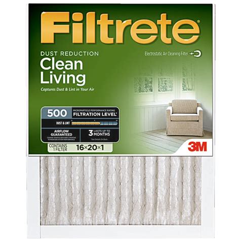 3m Filtrete Clean Living Furnace Filter