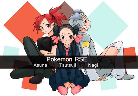 Flannery Roxanne And Winona Pokemon And 1 More Drawn By Kinoko