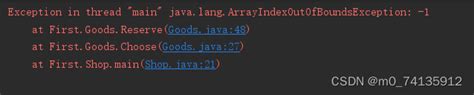 Exception In Thread Main Java Lang Arrayindexoutofboundsexception Exception In Thread