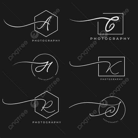 Modern Letter Photography Logo Design Template Download On Pngtree