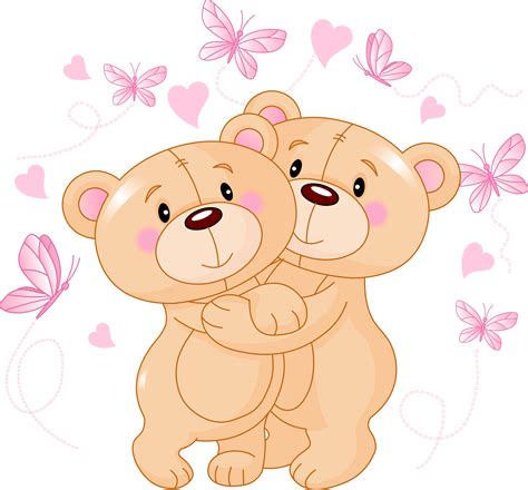 Crmla Teddy Bear Valentine Clipart Png
