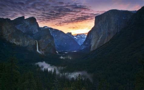 Download Yosemite National Park Sunset Wallpaper