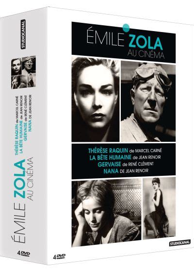 Dvdfr Émile Zola Au Cinéma Thérèse Raquin La Bête Humaine