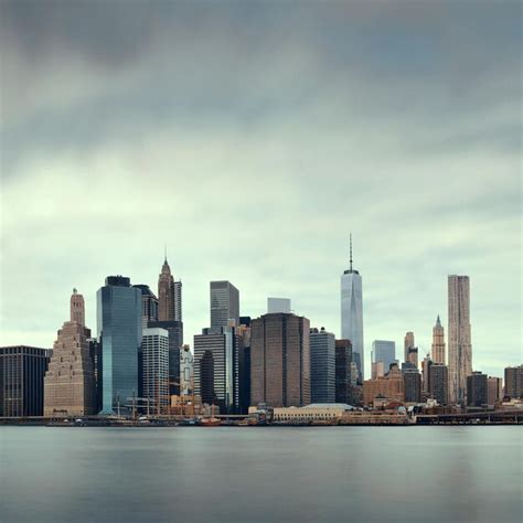 Premium Photo Manhattan Financial District With Skyscrapers Over East