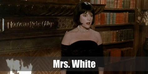 Mrs White Clue Costume For Cosplay Halloween