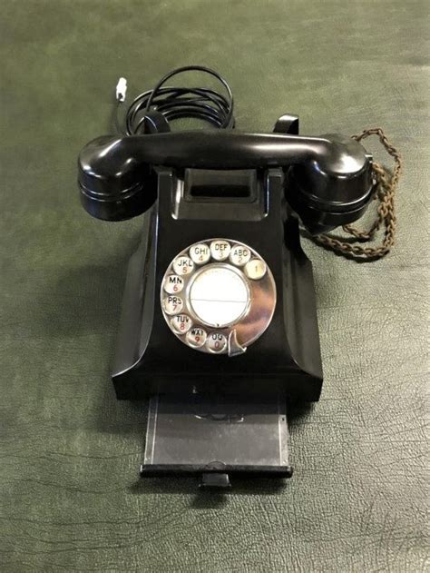Vintage GPO Bakelite Telephone - Bruce of Ballater
