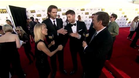 Jensen Ackles And Jared Padalecki At The 2014 Critics Choice Movie