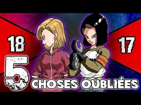 Dragon ball gt trilogy series 1; 5 CHOSES OUBLIEES SUR C18 & C17 !? [DRAGON BALL SUPER ...