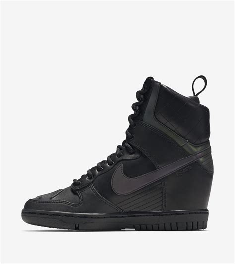 Womens Nike Dunk Sky Hi 20 Sneakerboot Triple Black Nike⁠ Snkrs