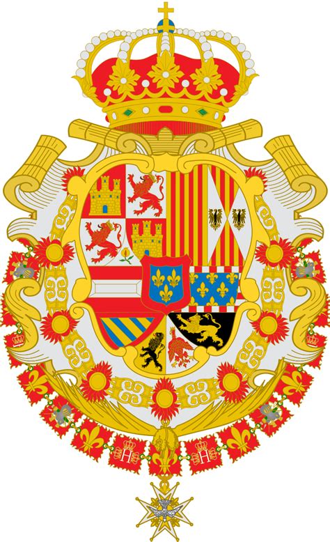 Escudo Simplificado De Felipe V Primer Monarca De La Dinastía De