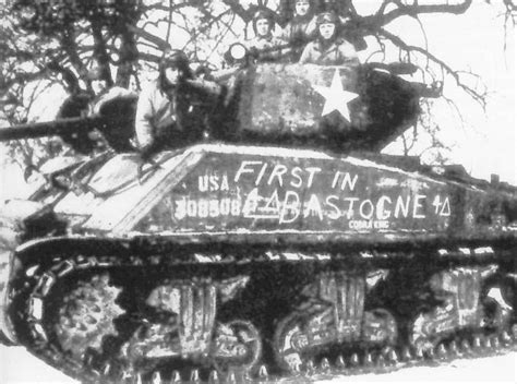4th Armored Division In Bastogne