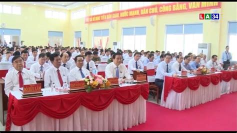 Đưa nghị quyết đại hội đảng vào cuộc sống. Khai mạc Đại hội Đại biểu lần thứ XII Đảng bộ huyện Cần Giuộc, nhiệm kỳ 2020-2025 | LONG AN TV ...