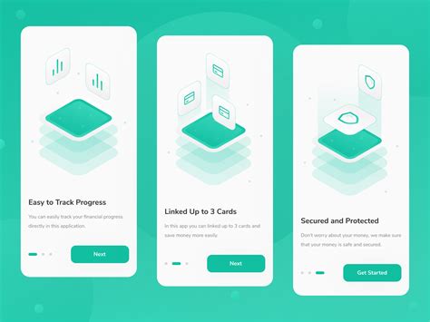 Savings App Onboarding Screens By Qrelab On Dribbble