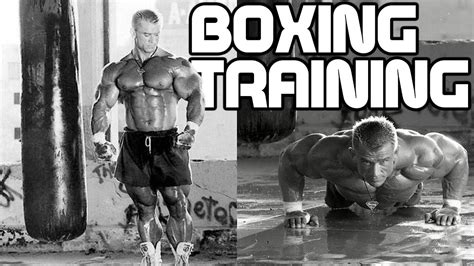 Lee Priest Starting Boxing Training Youtube