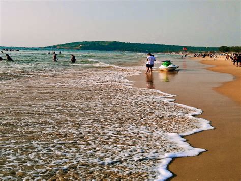 Baga Beach Popular Beach In North Goa