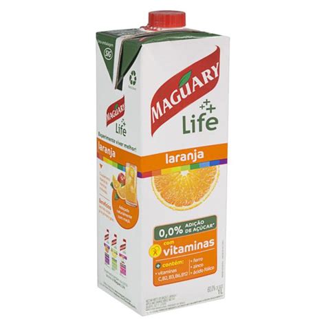 Néctar Misto Laranja Maguary Life Caixa 1l Tateno Supermercado