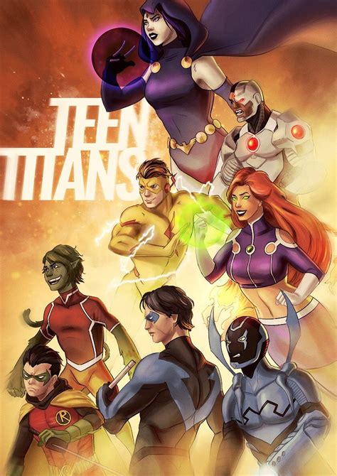 Teen Titans Fanart Teen Titans Go Dc Comics Superheroes Marvel Dc