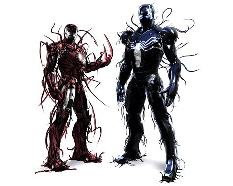 Iron Man Spawn Venom Carnage Marvel Comics Symbiote Costume