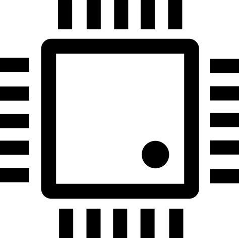 Cpu Processor Png Transparent Image Download Size 980x974px