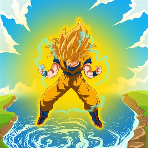 Artstation Super Saiyan 3 Transformation