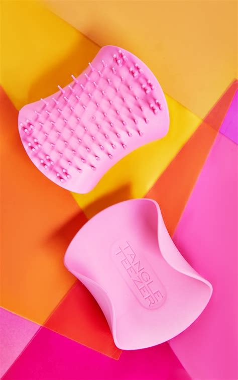 Tangle Teezer The Scalp Exfoliator Massager Pink Prettylittlething