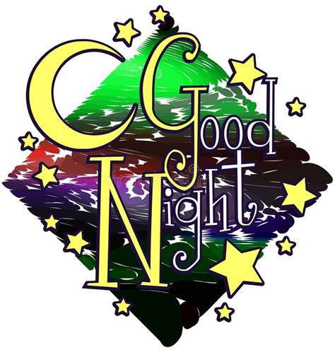 good night stock vector illustration of night cartoon 50669678