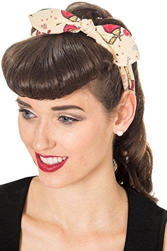 Hair Accessories Banned Ana Vintage Retro Rockabilly Bandana Headband