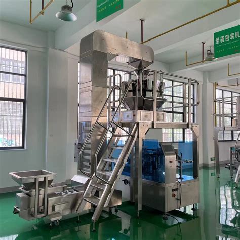 Vffs Vertical Packaging Machine With Multi Head Combination Weighing Scale China Packing