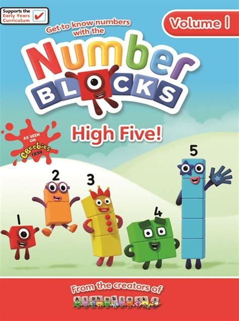 Number Blocks 1 To 5 Volume 1 Dvd Uk Dvd And Blu Ray