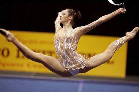 Anna Bessonova Of Ukraine Rhythmic Gymnast Rhythmic Gymnastics