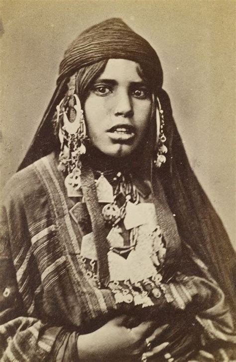 Young Bedouin Woman In Egypt Ca 1860s Portrait Arabian Women