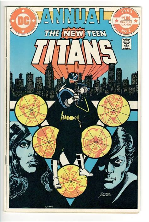 New Teen Titans Annual 2 Fvf 70 1st Vigilanteharbinger Comic Books