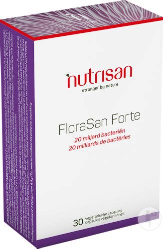Nutrisan Florasan Forte 30 Vegetarische Capsules Newpharma