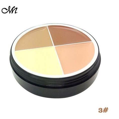 4 Colors Matte Cream Concealer Palette Foundation 03 276 Liked