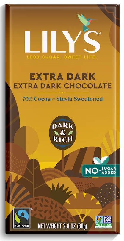 Lilys Dark Chocolate • Martindales Natural Market