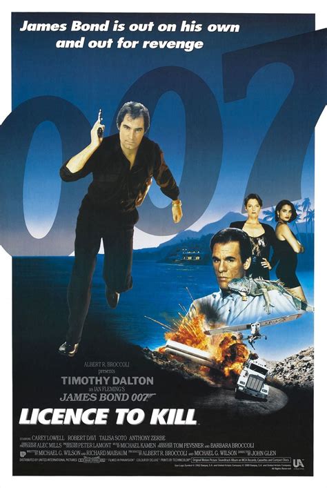 Licence To Kill Filmposters James Bond Poster