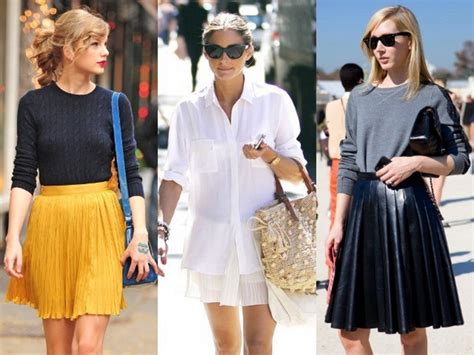 Pleated Skirts How To Match Them And Wear Them With Style Today Dresses