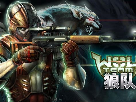 Wolf Team Sniper Hd Desktop Wallpaper Widescreen High Definition