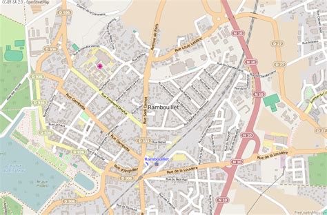 Rambouillet Map France Latitude & Longitude Free Maps
