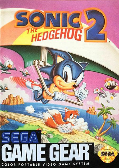 Sonic The Hedgehog 2 Sega Game Gear 1992 Cartridge And Manual Only