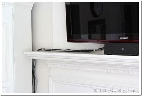 How To Hide Wall Mounted Tv Cords Without An Electrician Hiding Tv