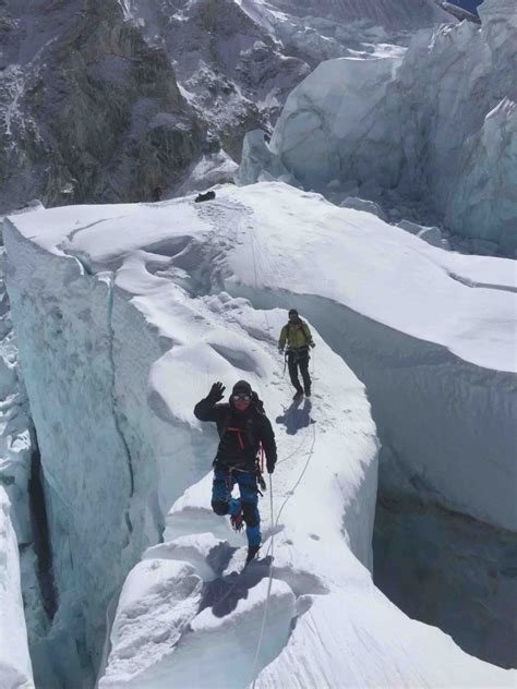 Climbers Arriving Into Everest Base Camp After First Rotation Madison