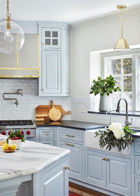 Light Blue Kitchens Home Design Ideas