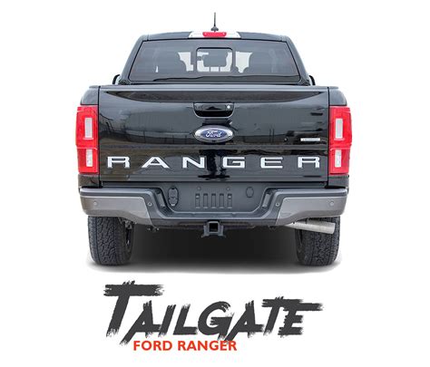 Tailgate Text Ford Ranger Stripes Ford Ranger Decals Ranger Graphics