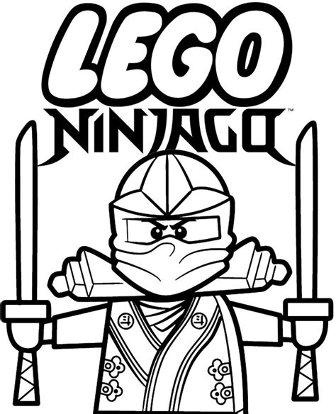 Ninja coloring pages for kids twnc6. Ninjago coloring page Green Ninja - Topcoloringpages.net