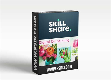 Digital Oil Painting Flowers With Artrage App